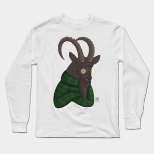 Irritated Ibex Long Sleeve T-Shirt
